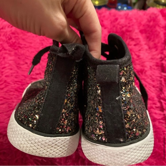 Cat & Jack Glitter Shoes Size 3 Girls! 💝 - Picture 3 of 5